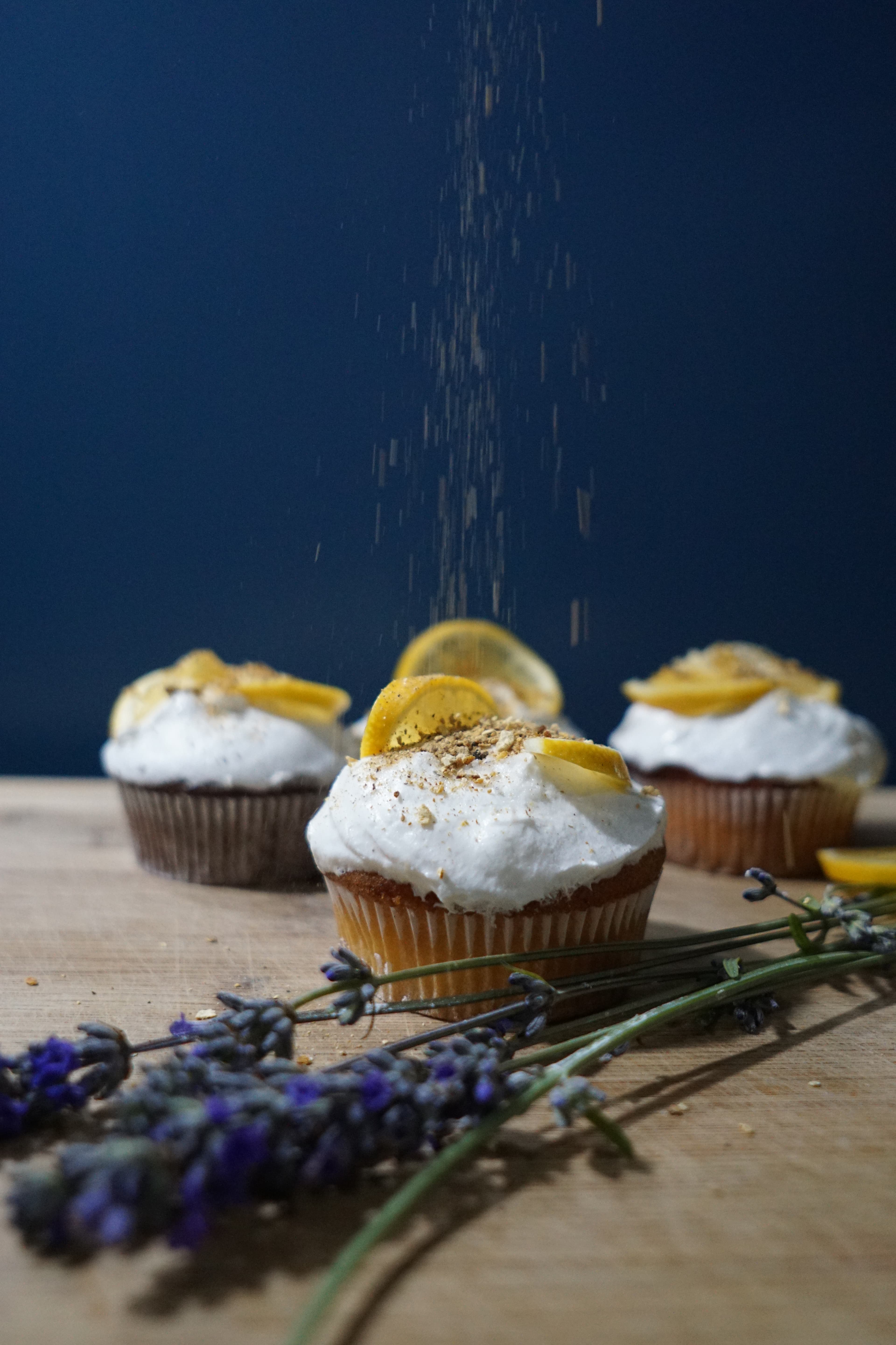 Lavender and Citrus Cupcakes