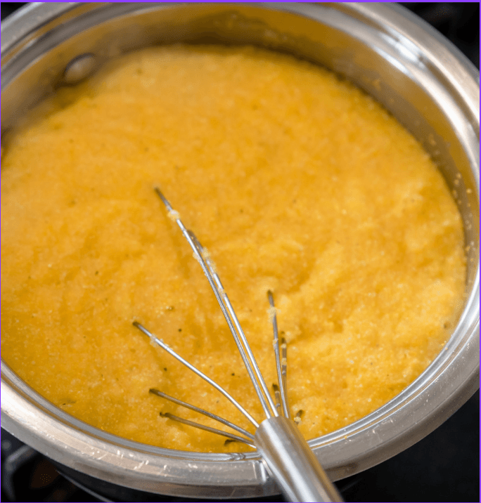 Creamy Lemon Polenta