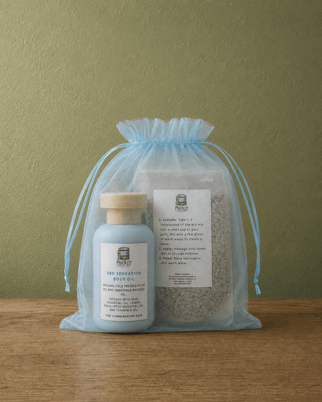 Srđ Sensation Body Scrub & Oil Set