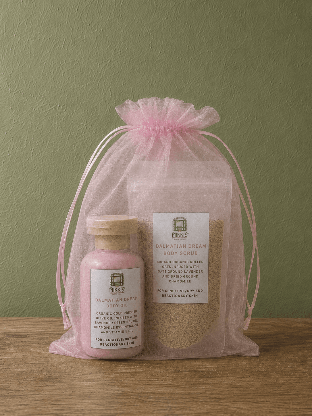Dalmatian Dream Body Scrub & Oil Set