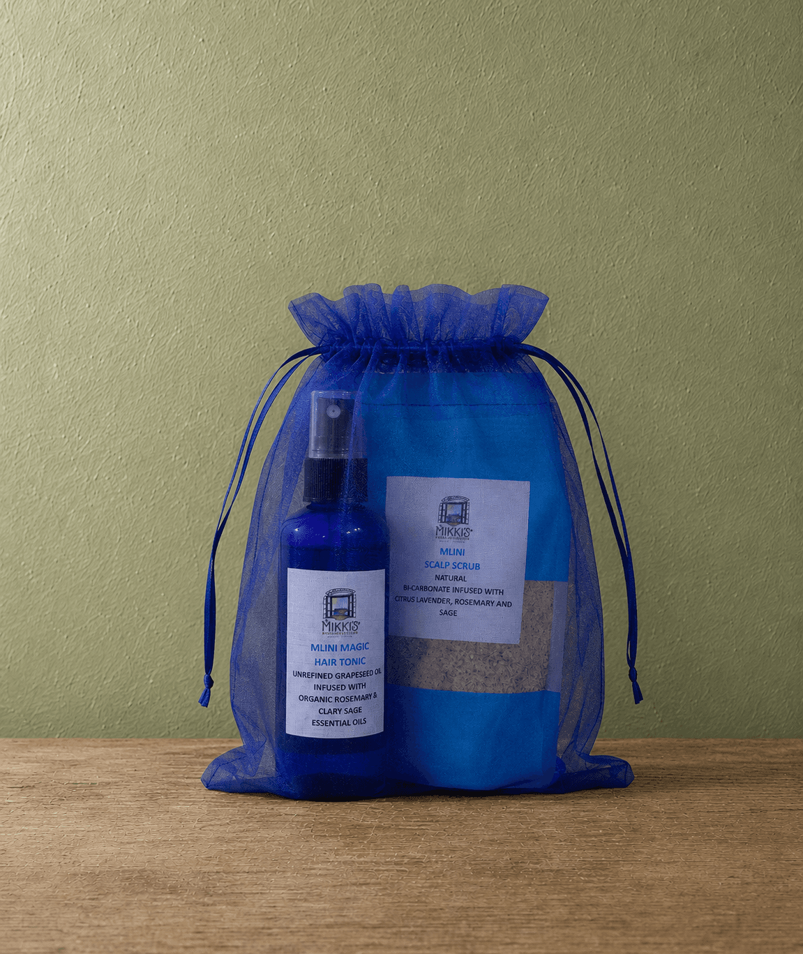 Mlini Magic Scalp Scrub & Hair Tonic Set